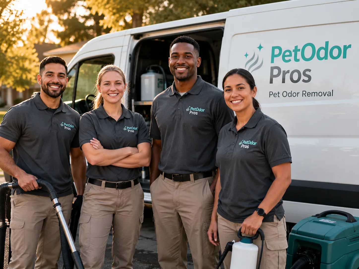 Pet Odor Removal team serving Ashland, OH